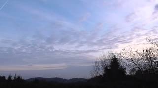 ziehende Wolken über der Eifel  timelapse © Lothar Lenz [upl. by Ynnek]