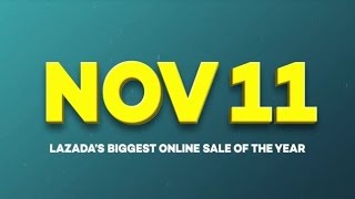 Say quotYesquot to Lazada Online Revolution on Nov 11 [upl. by Canica]