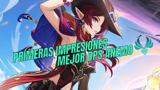 Primeras impresiones de Chasca mejor DPS anemo [upl. by Aryn]