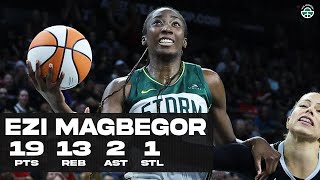 EZI MAGBEGOR DROPS 19PTS amp 13REB vs ACES FULL HIGHLIGHTS [upl. by Aihsiyt]