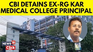 Kolkata Doctor Murder Case  CBI Detains ExRG Kar Medical College Principal For Questioning  N18V [upl. by Austina269]