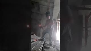 installation trench greatting upper 5floor [upl. by Ydaj]