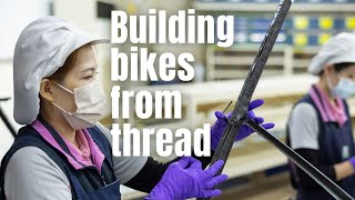 Giant Bicycles Carbon Assembly Factory Tour [upl. by Hearsh]