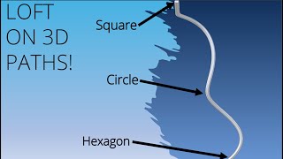 Alibre Lofting over 3D Paths [upl. by Card504]