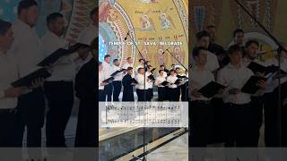 Receive the Body of Christ ☦️ choir music classicalmusic acapella orthodox malechoir serbia [upl. by Hammel]