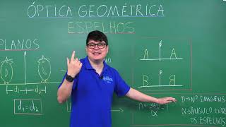 ÓPTICA GEOMÉTRICA espelhos e lentes  Física para o Enem  Flaverson Messias Batista [upl. by Ingra]