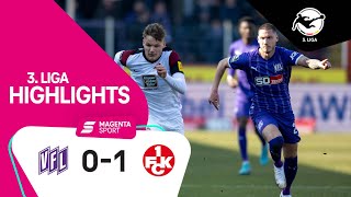 VfL Osnabrück  1 FC Kaiserslautern  Highlights 3 Liga 2122 [upl. by Rentschler]