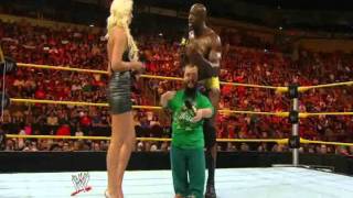 Hornswoggle Gives Maryse a Ring Pop [upl. by Siol134]