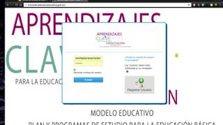 Registro curso Aprendizajes Clave [upl. by Hayward]