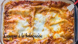 LA MEILLEURE LASAGNE A LA BOLOGNAISE SANS BECHAMEL [upl. by Philcox39]