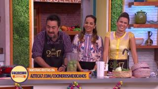 Receta Espinazo con verdolagas  Cocineros Mexicanos [upl. by Jeannette]