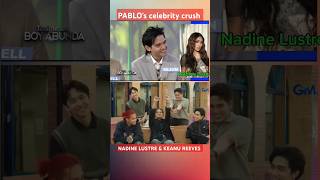 SB19 PABLOS CELEBRITY CRUSH [upl. by Anayra]