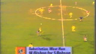 West Ham Vs Aldershot 16th January 1991  Part 1 [upl. by Mukund]