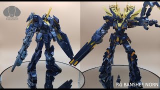 RG BANSHEE NORN amp EXPANSION UNIT ARMED ARMOR VNBS UNBOX amp BUILD [upl. by Koeninger]