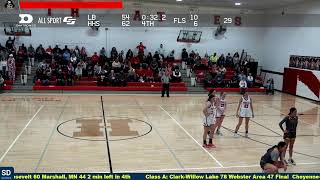 Lower Brule Sioux vs HighmoreHarrold Pirates GBB [upl. by Los]