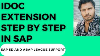 IDOC extension step by step in SAP [upl. by Gomer323]