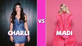 Charli D’amelio Vs Madi Monnroe TikTok Dances Compilation [upl. by Ytte]