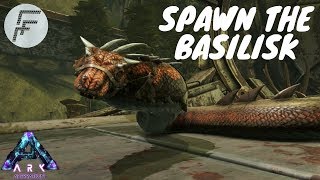 Ark Aberration  Spawn a Basilisk [upl. by Philana]