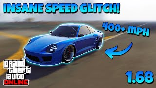 How To Do The FASTEST SPEED GLITCH In GTA 5 Online Over 400MPH [upl. by Milford559]