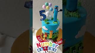 Numberblocks Birthday cake 5 years shorts [upl. by Yelrac]