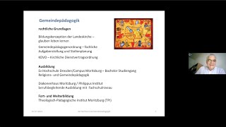 Webinarreihe für Kirchenvorstände 2021 Teil 11 Gemeindepädagogik [upl. by Fellner609]