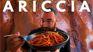 La porchetta di Ariccia e a pranzo in una fraschetta  Viaggio nel Lazio  Ep 3 [upl. by Rawna]