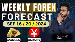 Weekly Forex Forecast  SEP 16  20  2024  XAUUSD  USDJPY  Forex Weekly Forecast [upl. by Isobel618]