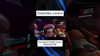 Diabolika covers the MASSACRE in the GLUTTONY layer on ultraradio ultrakill voiceacting shorts [upl. by Coppock553]