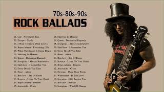 Top 20 Rock Baladas en Ingles de los 70 80 y 90  Lo Mejor de Los Clasicos del Rock en Ingles [upl. by Letnuhs]