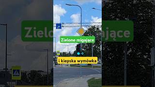 Zielone migające można u nas wprowadzić ale temat z reguły kończy się na prostej i kiepskiej wymówce [upl. by Jeromy]