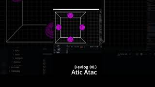 Atic Atac Dev Log 003 zxspectrum retrogaming ultimate [upl. by Eelra]