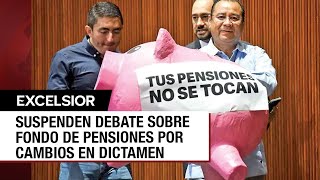 Oposición frena Fondo de Pensiones tras detectar quotcambiosquot en dictamen [upl. by Sheryl444]