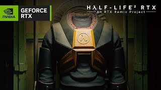 HalfLife 2 RTX An RTX Remix Project  Announce Trailer [upl. by Adnilema]