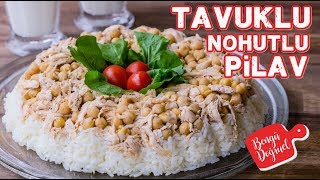 Tavuklu Nohutlu Pilav Tarifi  Tavuklu Pirinç Pilavı Nasıl Yapılır Pilav Tarifleri [upl. by Nayt21]