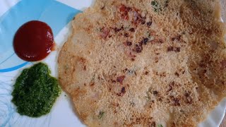 Vegetable Chilla  Sooji Cheela Recipe  Rava Vegetable Chilla [upl. by Assyli350]