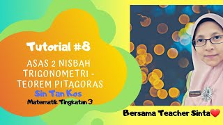 15 cikgooTUBE  TUTORIAL 8  ASAS 2 NISBAH TRIGONOMETRI  MATEMATIK T3 [upl. by Monarski919]