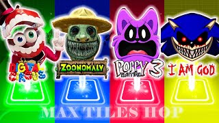 🔴The Amazing Digital Circus🔴Zoonomaly🔴CatNap🔴Garten of Banban 7🎮Tiles Hop EDM Rush [upl. by Salvador344]