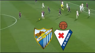 Málaga CF 10 SD Eibar Resumen y Goles  La Liga 2  202425 [upl. by Richara]