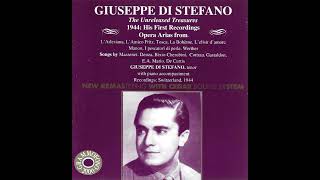 Giuseppe di Stefano sings quotil lamento di Federicoquot His first recordings from 1944 [upl. by Anoi933]