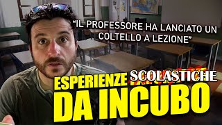 IL PROF LANCIAVA I BANCHI ESPERIENZE DA INCUBO [upl. by Wesla134]