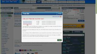 Sportingbet Voucher Tutorial [upl. by Choong140]