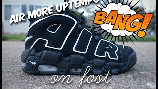 2016 Air More Uptempo On foot [upl. by Elenaj]