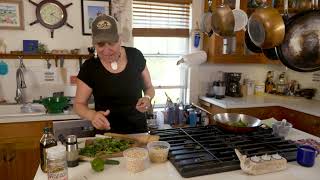 Cooking with Cape Cod Farmers and Growers Local Spring Greens with Grower and Chef Heather Bailey [upl. by Drehcir]