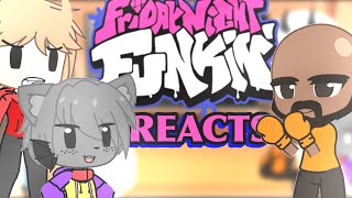 Friday Night Funkin Mod Characters Reacts  GCRV [upl. by Llehcram579]