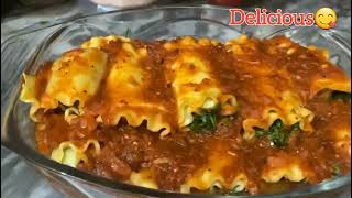 Best Lasagna Roll Ups Recipe  لاسگنا رول اپس By Food Kha Ja Ramzan Special [upl. by Haiasi942]