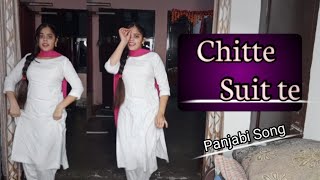 Chite Suit Te daag pe gaye Panjabi Song 2023 Dance Cover By Siratpriya [upl. by Crowns684]