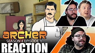 Archer 4x1  quotFugue And Riffsquot REACTION [upl. by Aivatnahs]