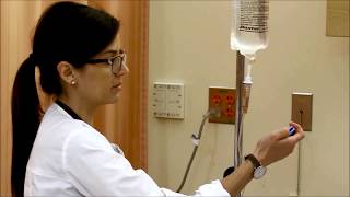 How to Setup an IV via Gravity Drip [upl. by Laenahtan]