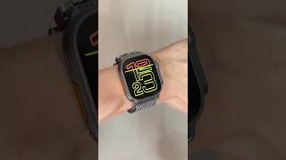 APPLE WATCH ULTRA WITH HEMSUT STRAP TORBOLLO SILVER MILANESE LOOP apple applewatch [upl. by Allac]