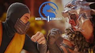 Scorpion Movie95 vs Reiko  Mortal Kombat 1 gameplay on Hardest Level [upl. by Anilrac108]